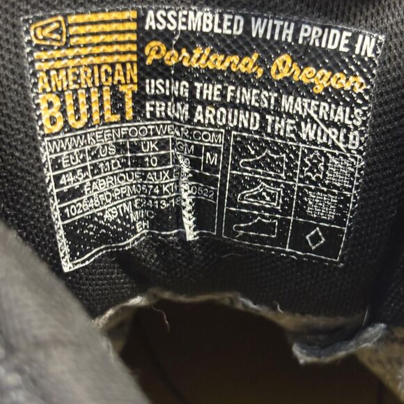 Keen Independence 6" Utility Boots Men's 11D Brown Waterproof Work Leather - Picture 9 of 9